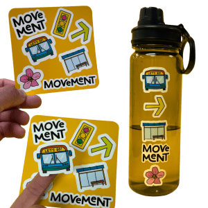 Movement Icons - Sticker Sheet