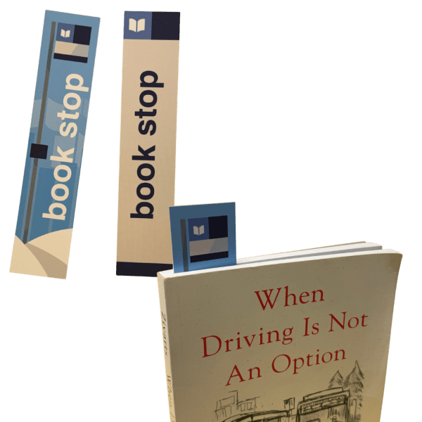 Book Stop - Bookmark | Movement: Metro Vancouver Transit Riders