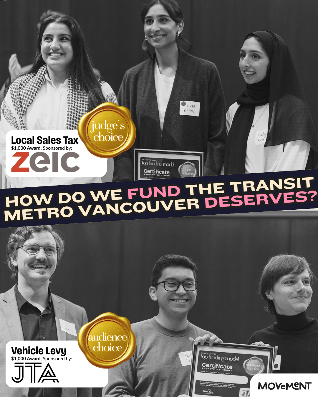 RELEASE: As federal transit fund disappears, two potential new transit funding tools identified in Surrey competition