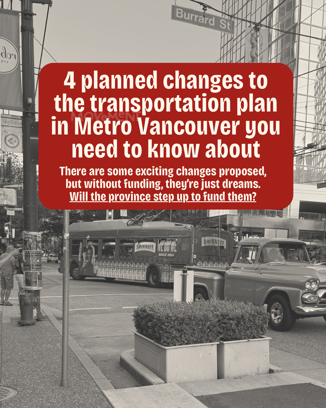 RELEASE: What you need to know about the transit plan that just dropped, and why it won’t happen without provincial action