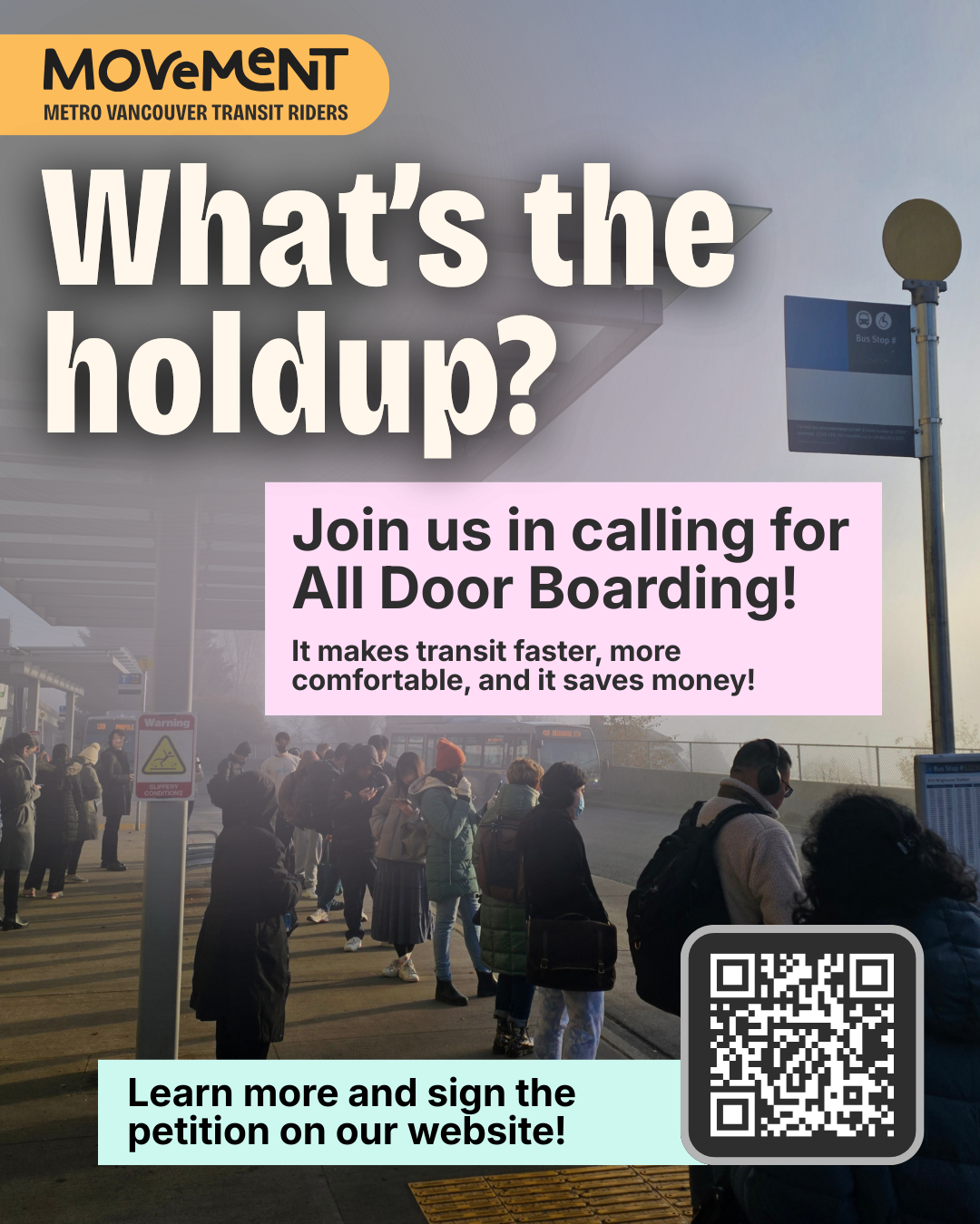 What’s the holdup?