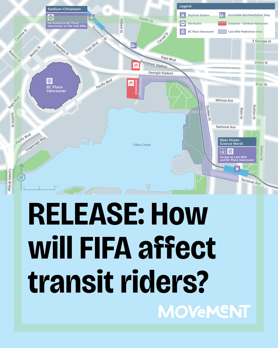 RELEASE: How will FIFA affect transit riders?