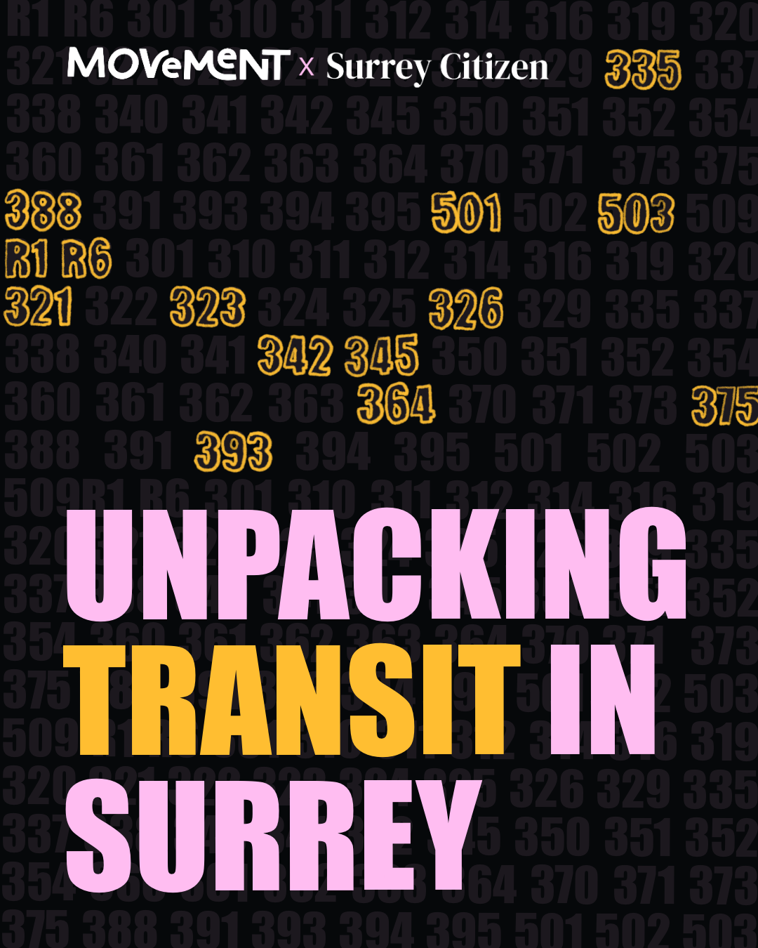 Unpacking Transit in Surrey