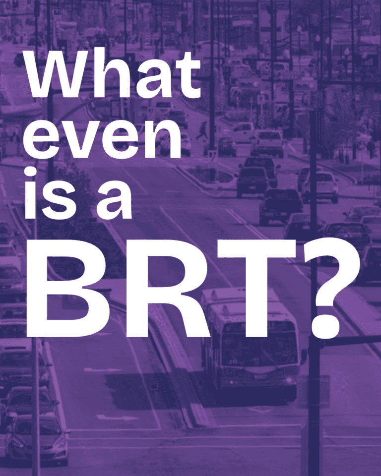 What even is a BRT?