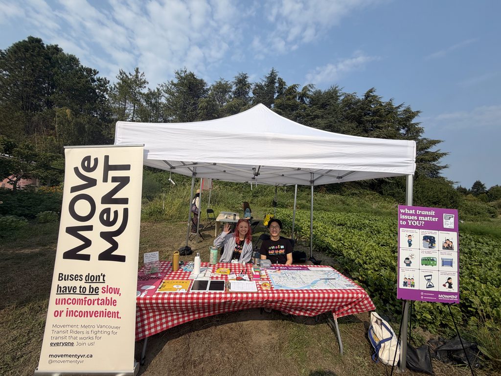 The Movement team at the annual Richmond Garlic Festival